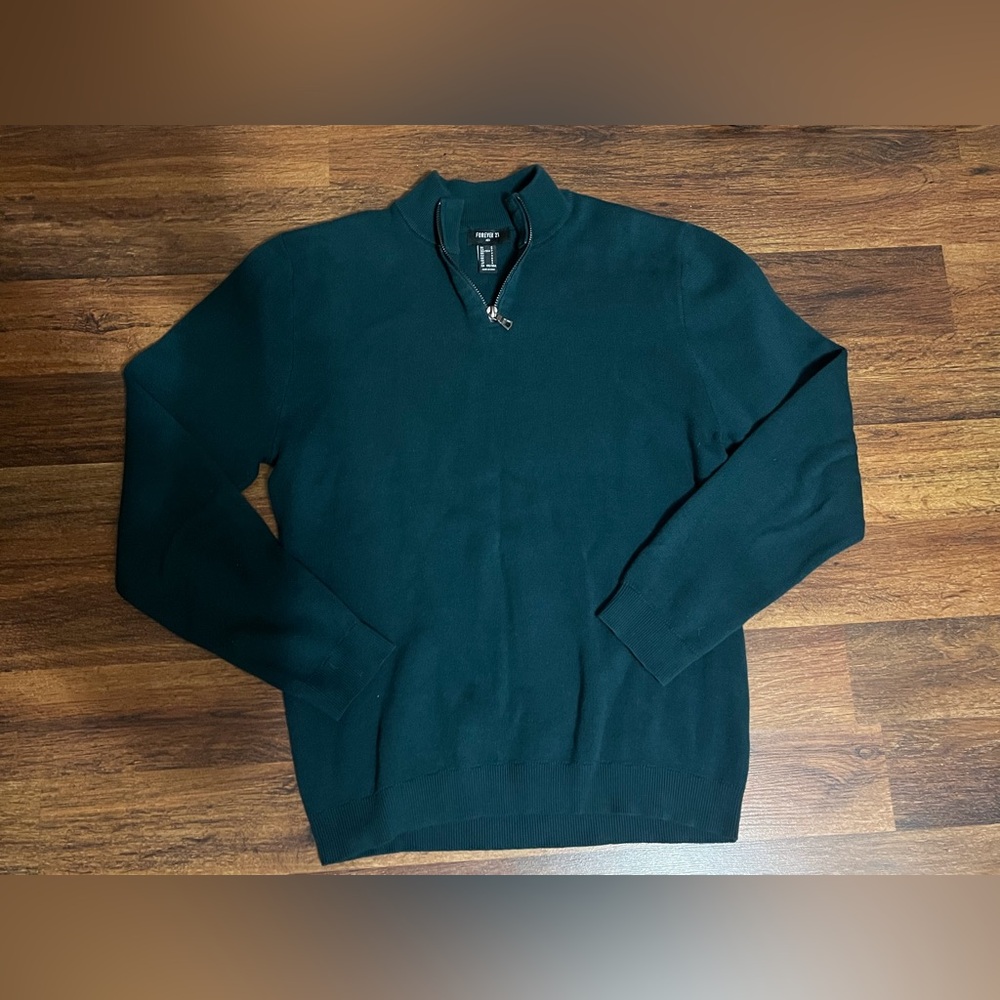 Forever 21 Green Men’s Sweatshirt